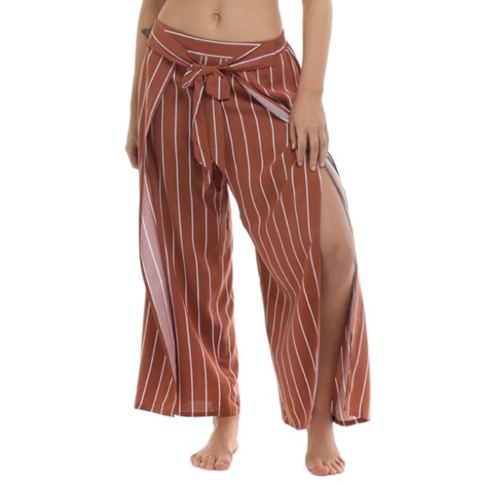 SKYE Genesis Paige Pant - TERRACOTTA